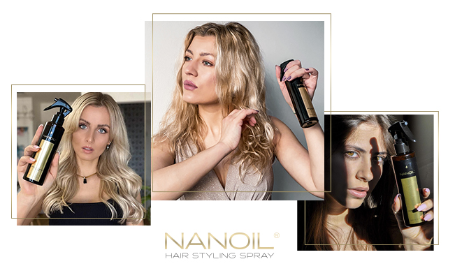 hair styling spray nanoil